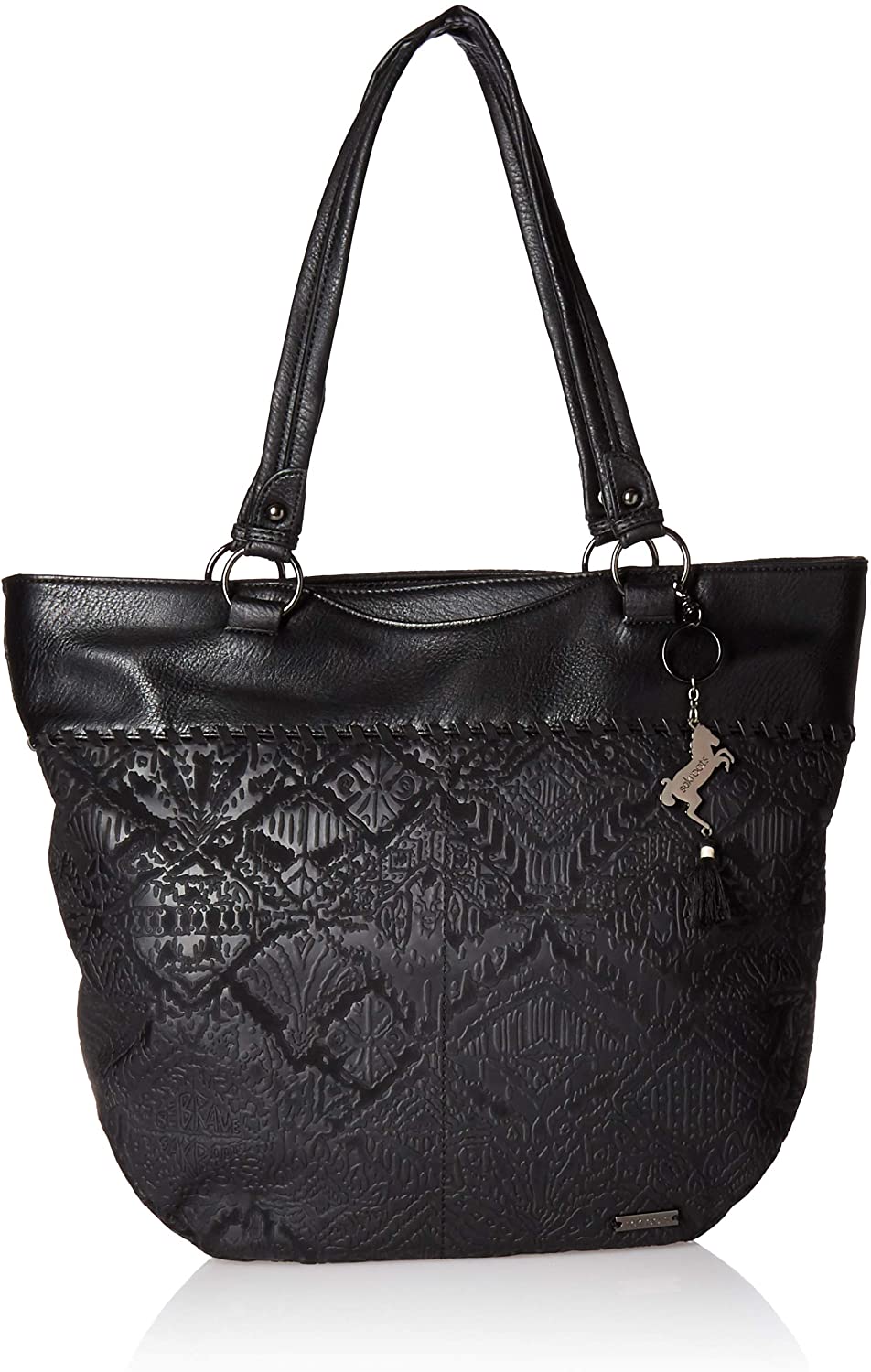 Price:$82.46    Sakroots Unisex-adults Arcadia Arlo Tote, black  Clothing