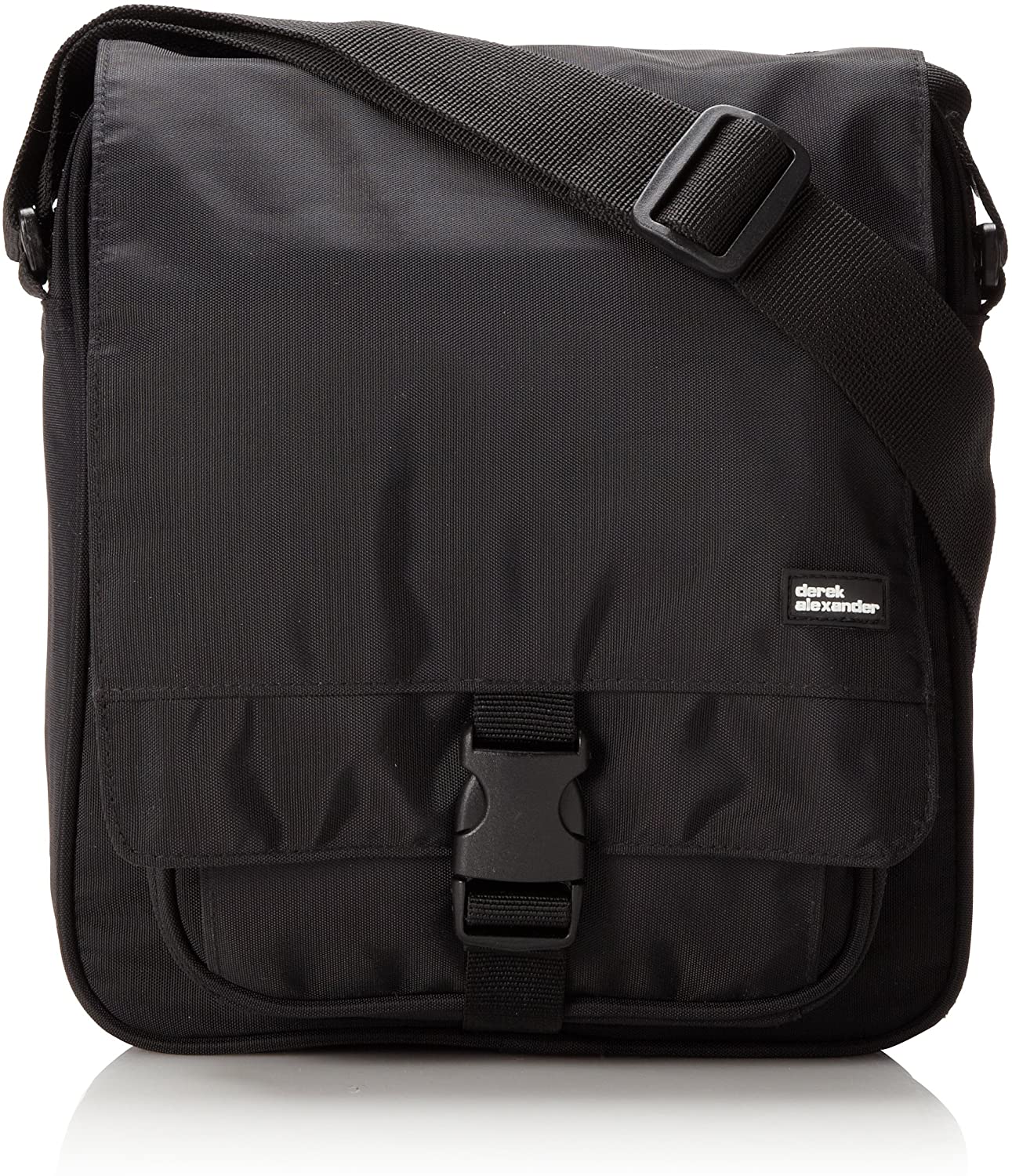 Price:$50.99    Derek Alexander Full Flap Travel Shoulder Bag, Black, One Size  Clothing