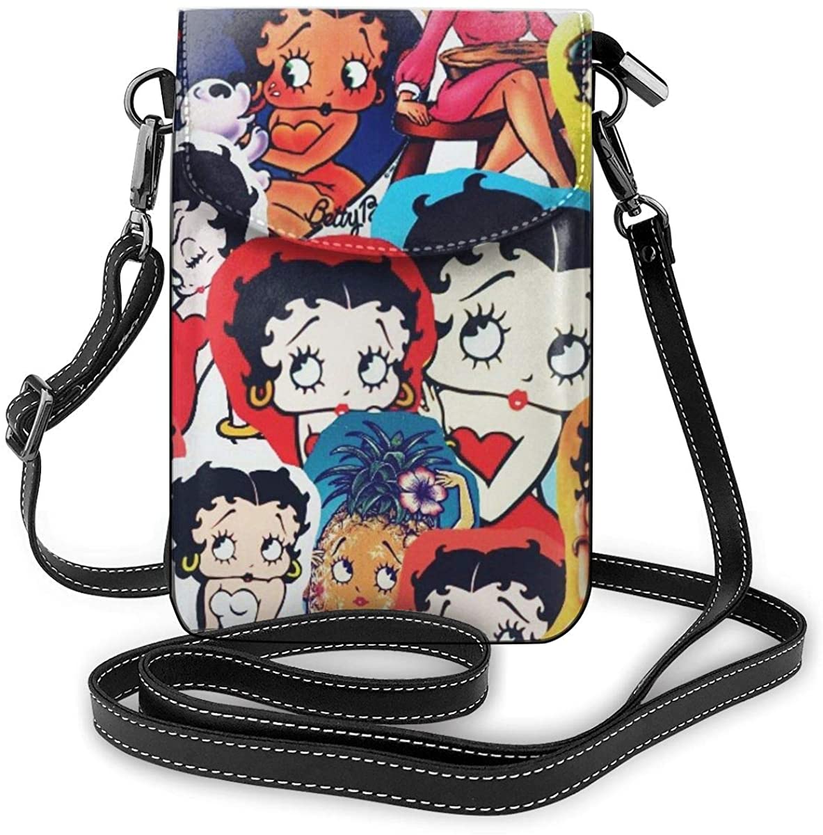 Price:$35.99 Be-Tty Bo-Op Crossbody Cell Phone Purse Handbag Small Shoulder Bag - Women Pu Leather Handbag With Adjustable Strap  Handbags   