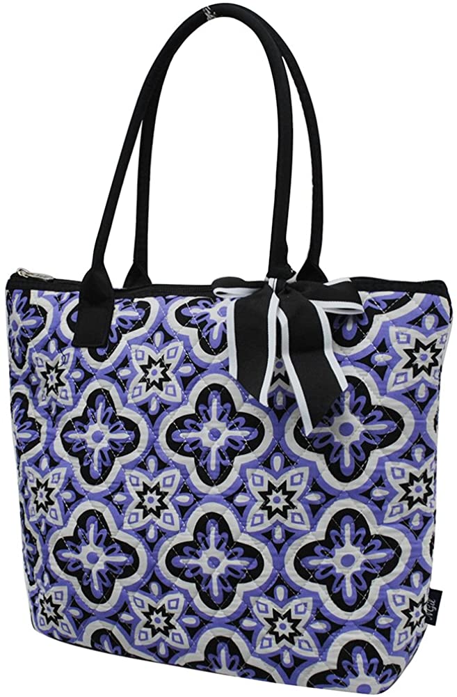 Price:$28.00    Quatrefoil Paradise NGIL Quilted Tote Bag  Clothing