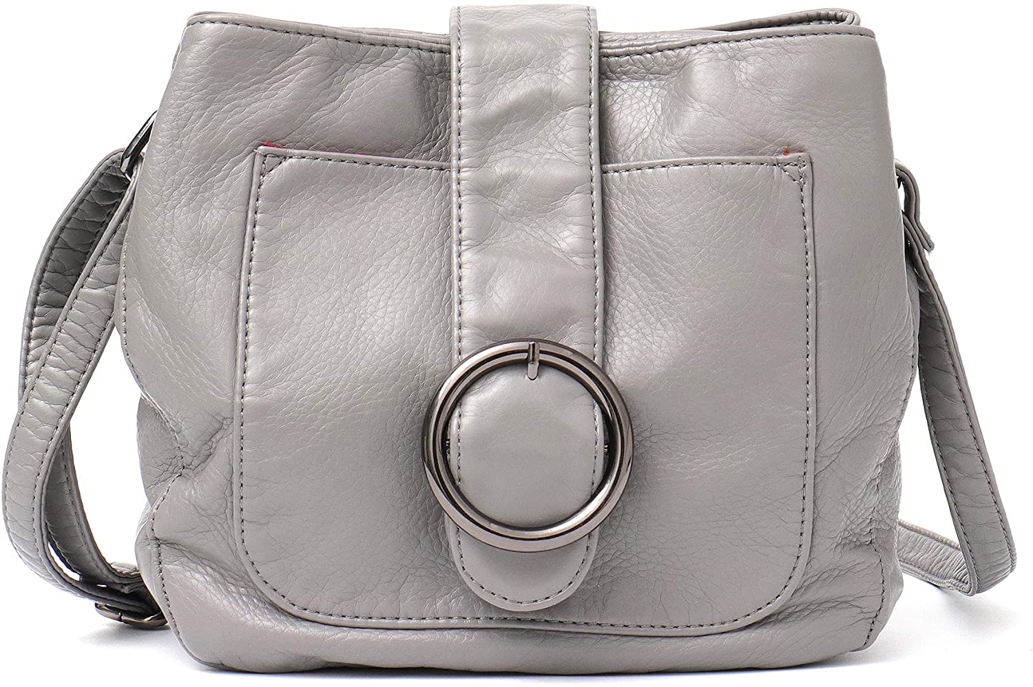 Price:$38.80    Tote Bag for Women,STEPHIECATH Vegan Faux Leather Large Fashion Style Shoulder Handbag Purse for Ladies Zipper Cross body Bag (GREY)  Clothing