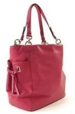 Price:$325.00    Coach 14523 Peony Peyton Leather Tote Pink  Clothing
