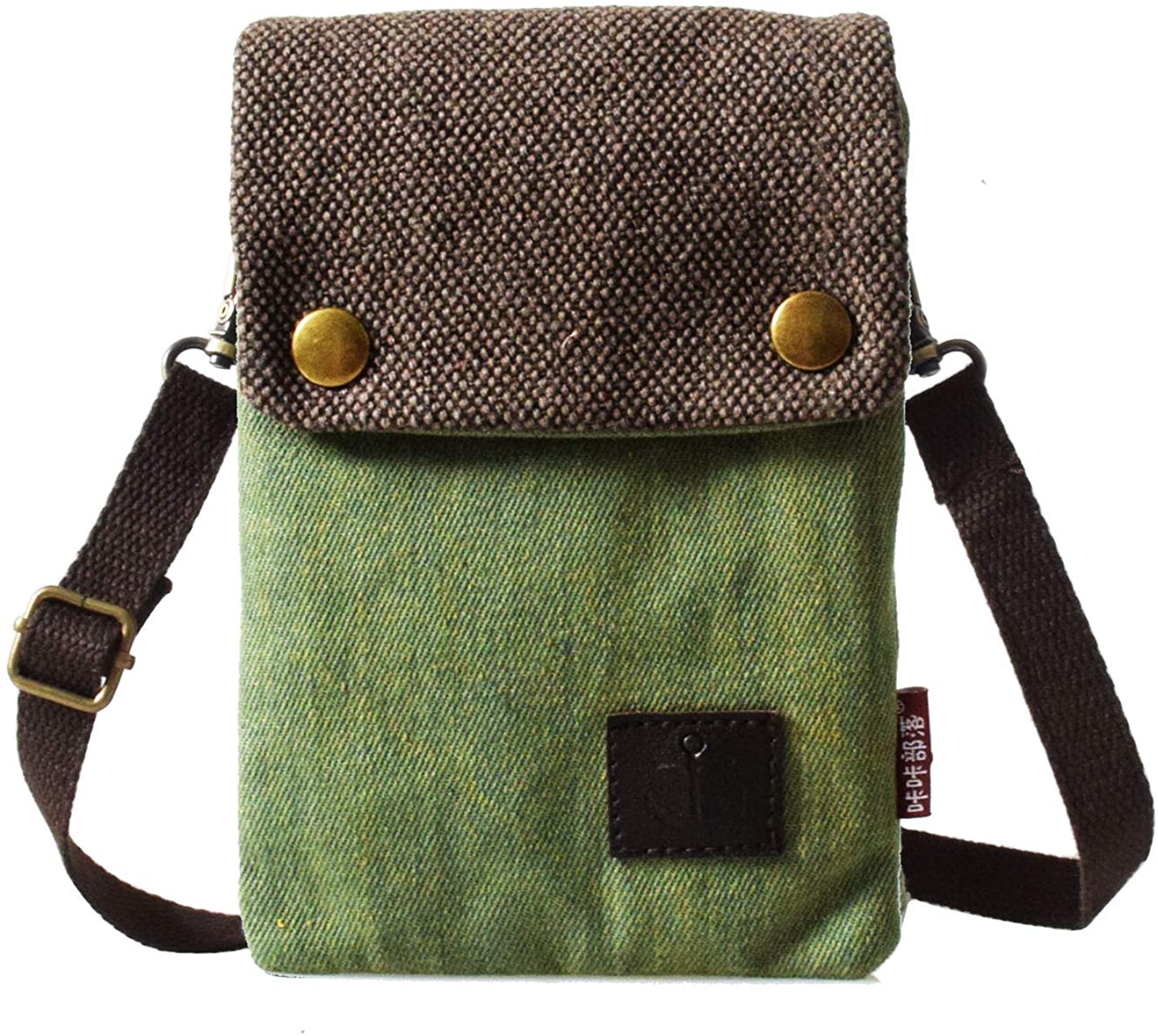 Price:$8.49    WITERY Women Cute Candy Canvas Crossbody Bag Cellphone Purse Pouch Wallet Mini Shoulder Bag  Clothing