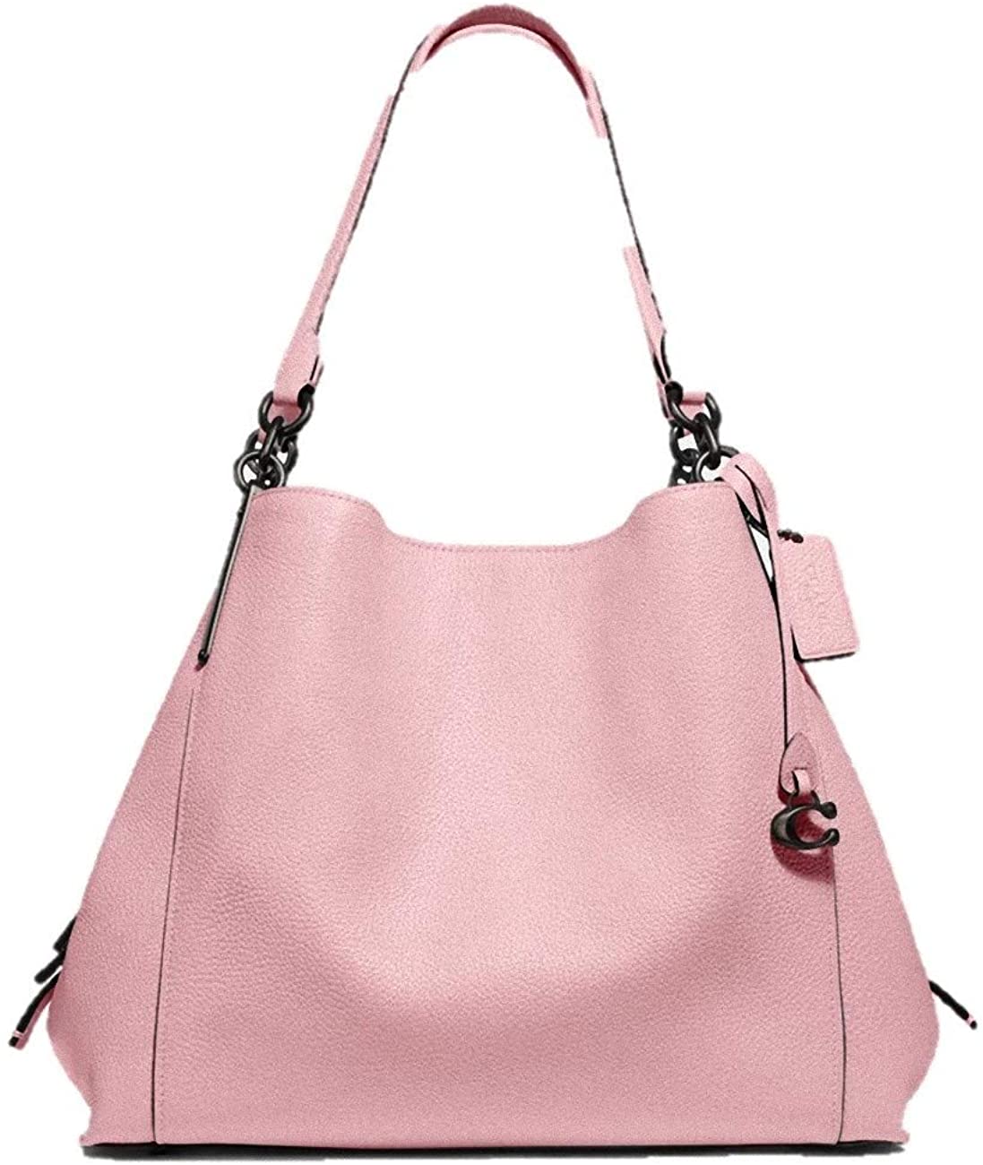 Price:$0.00 COACH Dalton 31 Leather Shoulder Bag Pewter/Aurora  Handbags   