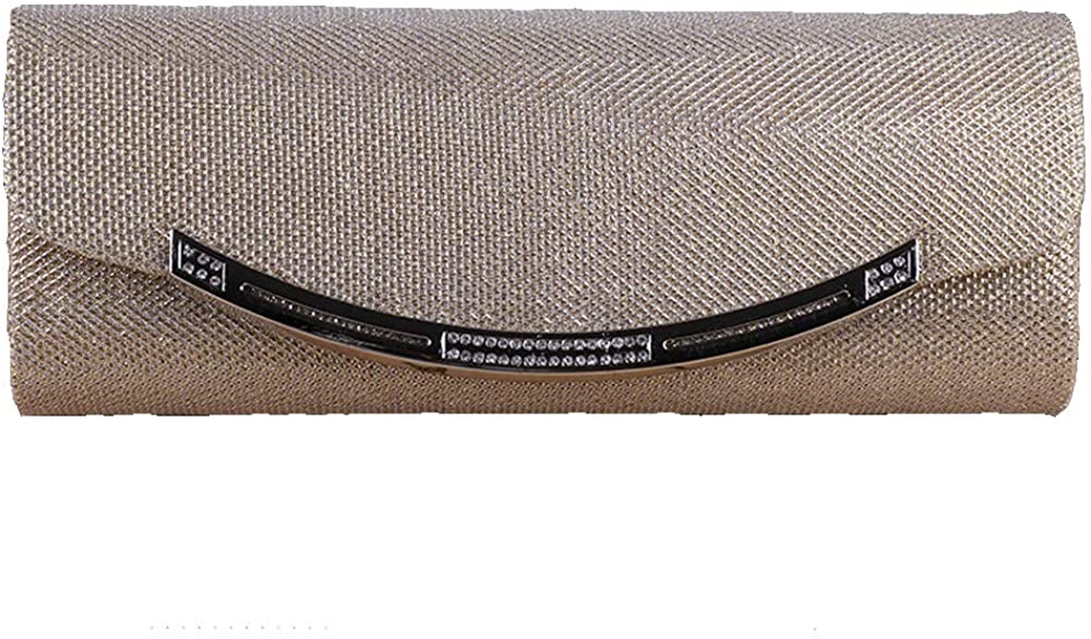 Price:$9.99 Women Shiny Evening Bag Clutch Purse Rhinestone Handbag Shoulder Tote bag  Handbags   