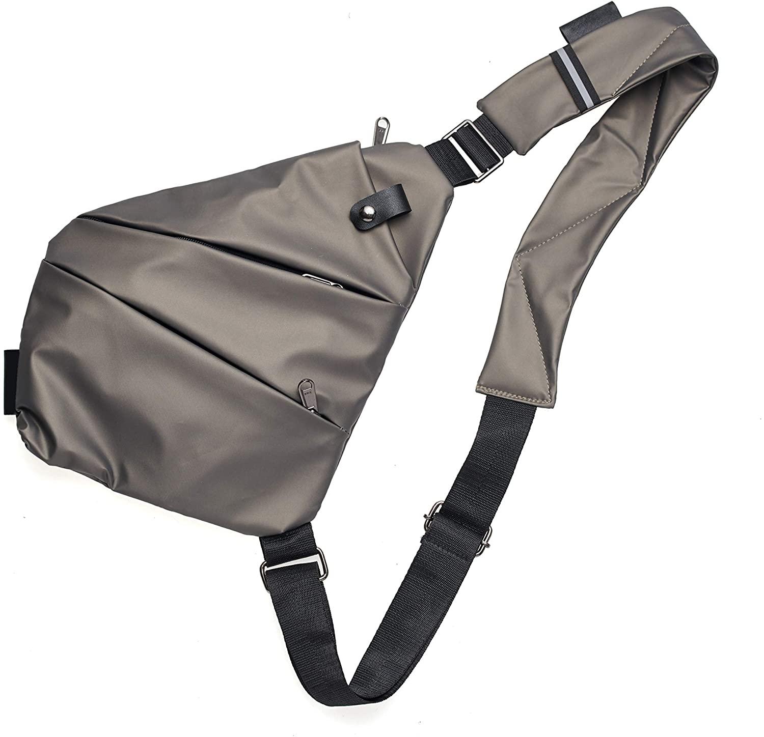 Price:$15.97 Antelope Crossbody Bag for Women, Three Zippers, Multipurpose Crossbody Shoulder Bag, Fashion Cute Crossbody Rope Triangle, womens cross body purse  Handbags   