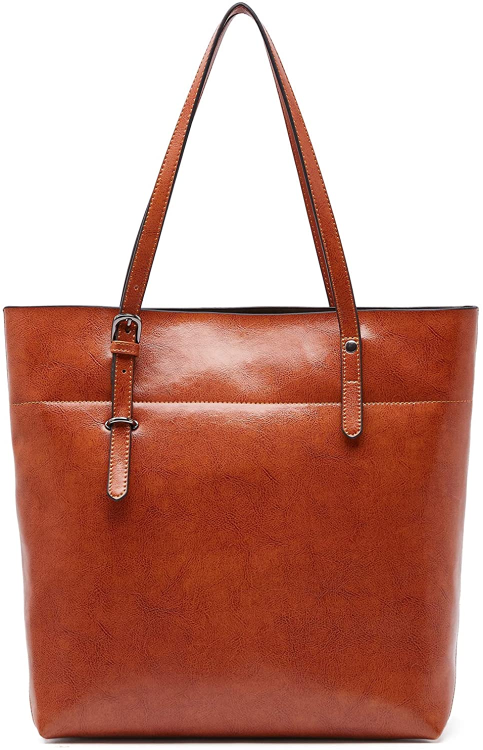 Price:$69.99    BOYATU Leather Tote Handbags for Women Designer Purse Crossbody Shoulder Bag Brown  Clothing