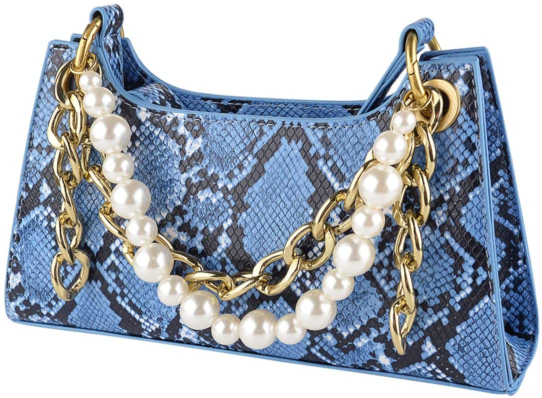 Price:$18.99    Crossbody Bags for Women, Lightweight Crossbody Shoulder Bag with Animal Skin Pattern, Leather Purses and Handbags for Women  Clothing