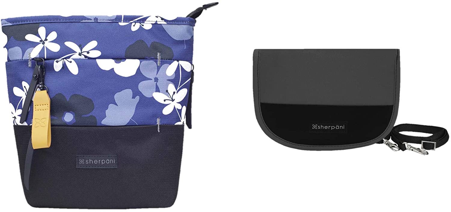 Price:$48.65 Sherpani, Women 2Pcs Handbag Set, Nylon Crossbody Wallet Purse and Medium Crossbody Bag/Shoulder Bag  Handbags   