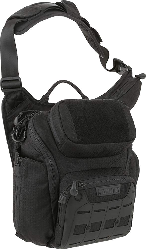 Price:$152.98    Maxpedition Crossbody Shoulder Bag, Black, Small  Clothing