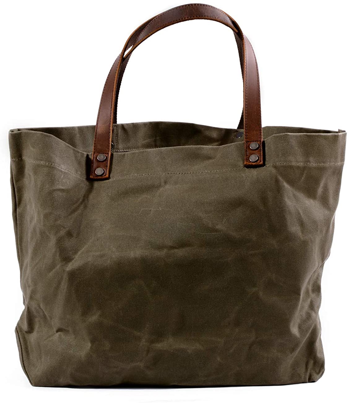 Price:$26.85    Peacechaos Women's Over Size Canvas Shoulder Hand Bag shopper bag Tote Bagfor Travel Work Outdoor Gym with Inner Pocket (Army Green)  Clothing