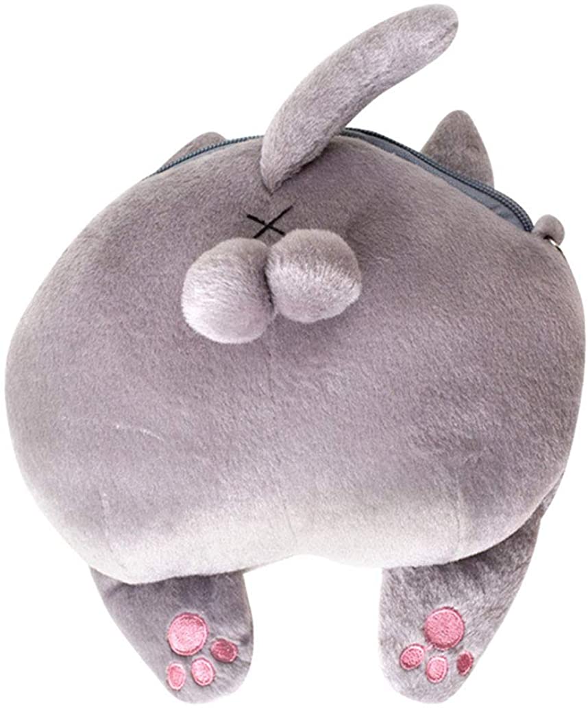 Price:$8.99 Cute Cat Butt Tail Plush Shoulder Bags Purse  Handbags   