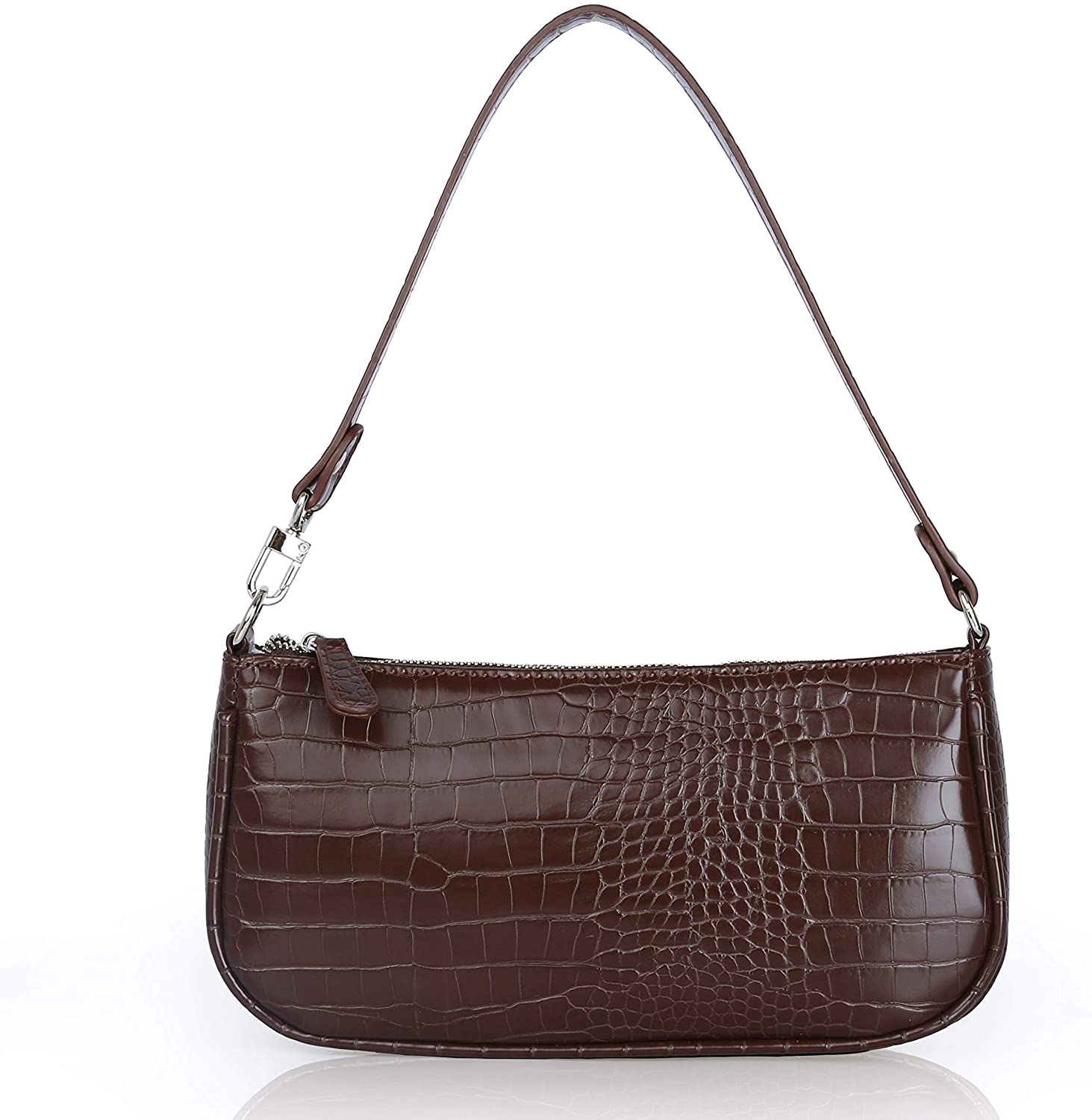 Price:$23.99 Classic Pattern Clutch Shoulder Bag with Zipper Closure for Women  Handbags   