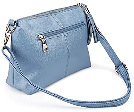 Price:$19.99    Crossbody Bags for Women, Lightweight Sling Bag,PU Leather Small Shoulder Bag Satchel with Adjustable Strap  Clothing