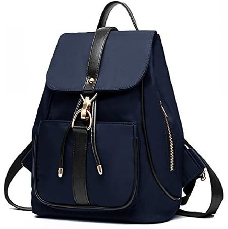 Price:$25.99    Holly Store Nylon Waterproof Backpack Leisure Shoulder Bag Travel Bag Blue (0708315612986)  Clothing