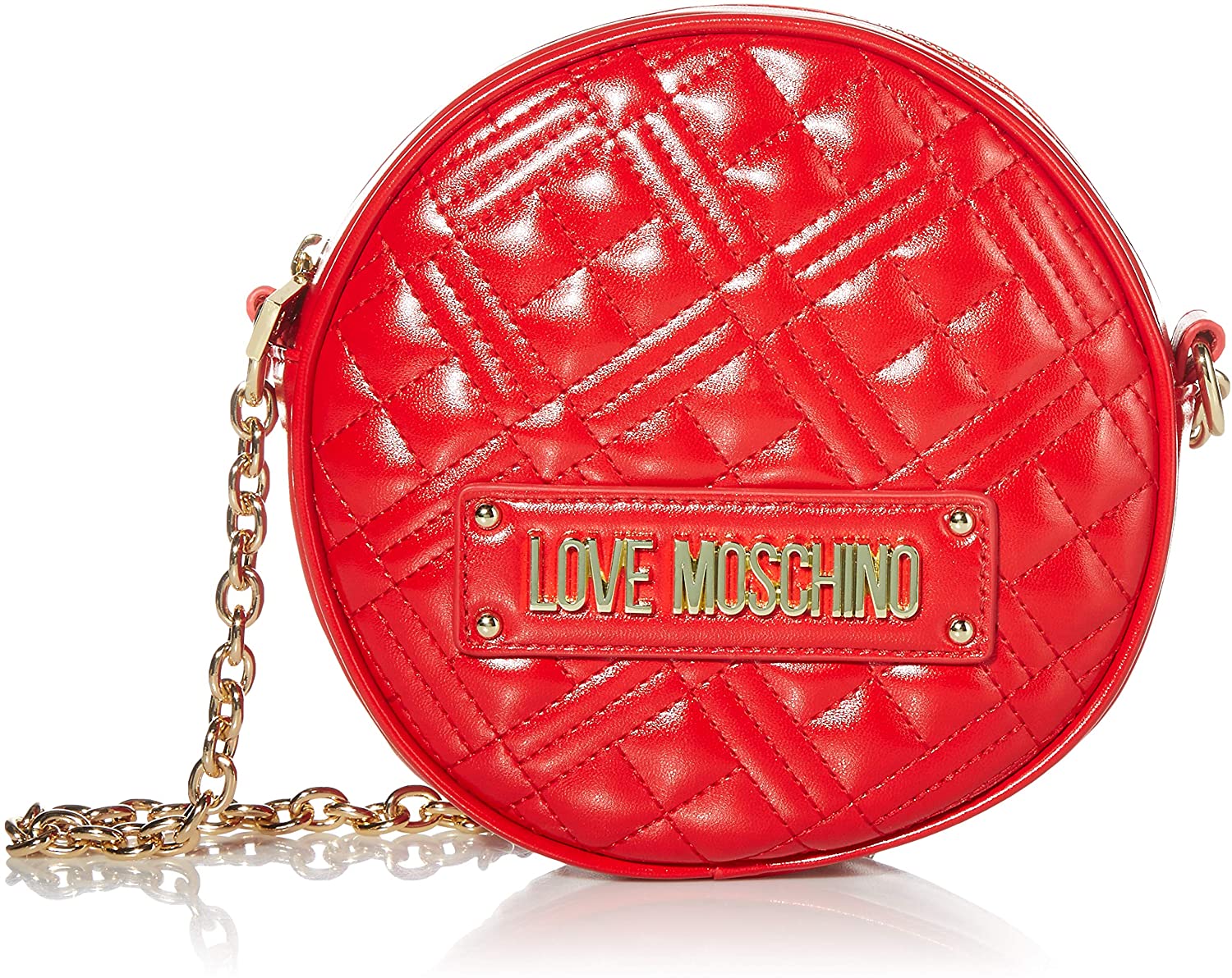 Price:$245.00    Love Moschino BORSA QUILTED NAPPA PU ROSSO Women’s, Red, Normale  Clothing