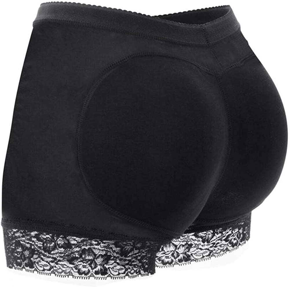 Price:$5.99 WEICHENS Womens Fake Buttock Briefs Butt Lifter Padded Control Panties Hip Enhancer Underwear Shapewear Boyshort at Amazon Women’s Clothing store
