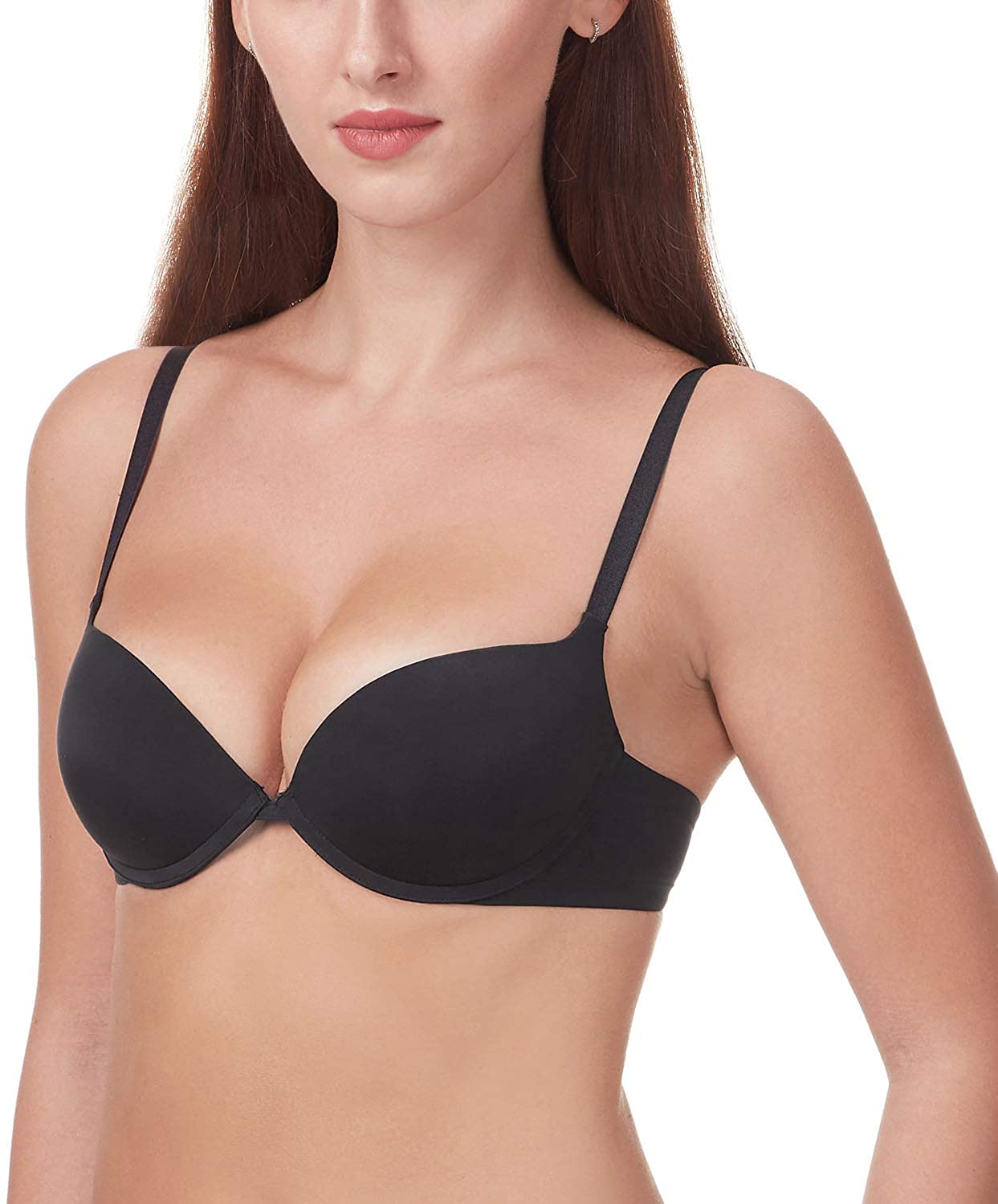 Price:$11.92 MIMISERVICE Push Up Bras for Women, Padded Bras with Underwire Supported, Silky Smooth & Soft Fabric at Amazon Women’s Clothing store