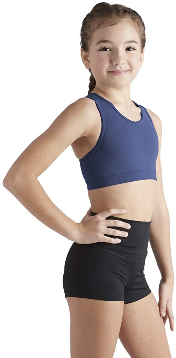 Price:$12.87 Liakada Girls Stylish & Supportive Basic Sports Bra with Integrated Bra Shelf Liner Dance, Gym, Yoga, Cheer! at Amazon Women’s Clothing store