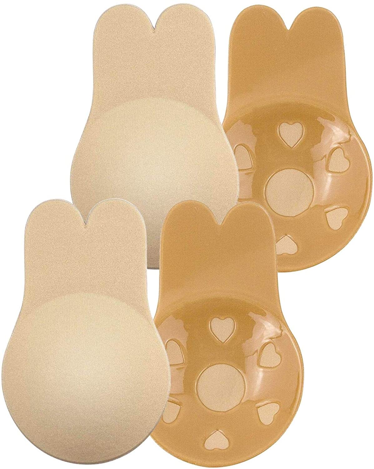 Price:$11.99 Lift Nipplecover, Sticky Bra Push Up, Invisible Bra for Women 2 Pairs at Amazon Women’s Clothing store