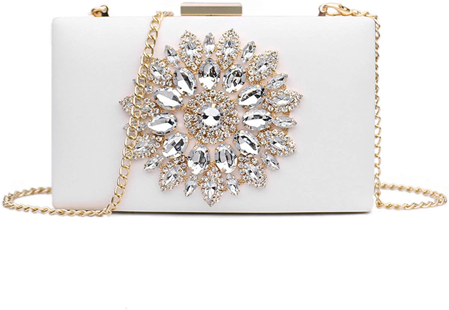 Price:$22.86 LUI SUI Women Clutches Purses Bags Crystal Diamond Evening Bag Wedding Evening Shoulder Handbag  Handbags   