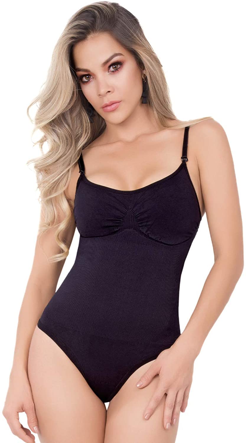 Price:$27.95 SHAPEIST Slimming Shapewear Bodysuit for Women Compression Body Shaper for Tummy Control at Amazon Women’s Clothing store