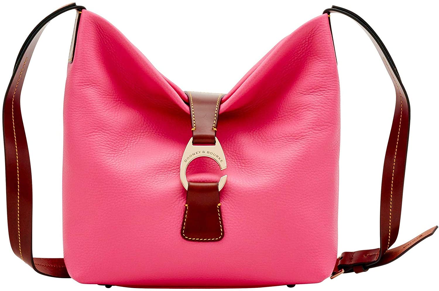 Price:$199.99    Dooney & Bourke Derby Pebble Crossbody Hobo Shoulder Bag  Clothing