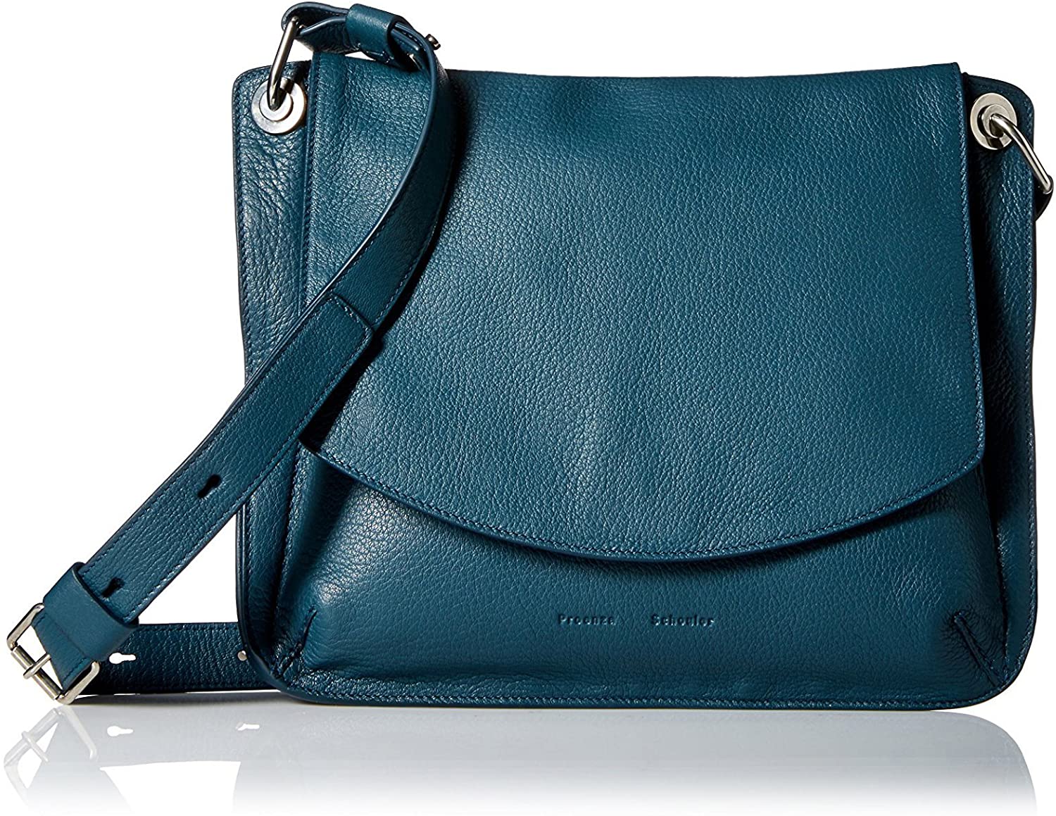 Price:$790.55 Proenza Schouler Women's Borsa Small Prospect Shoulder Bag in Blue  Handbags   