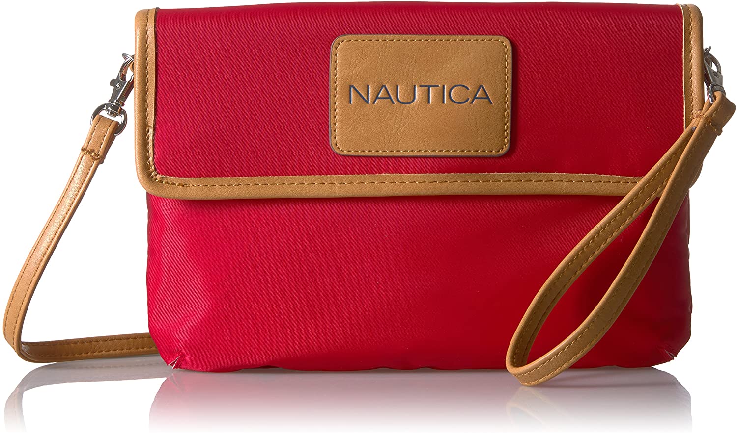 Price:$23.99 Nautica All RFID Blocking Mini, Red  Handbags   
