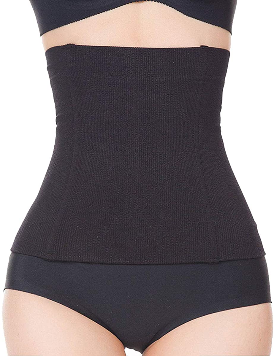 Price:$6.99 FOCUSSEXY Waist Trainer Shapewear for Weight Loss Tummy Control Body Shaper Postpartum Support Slimming Recovery at Amazon Women’s Clothing store