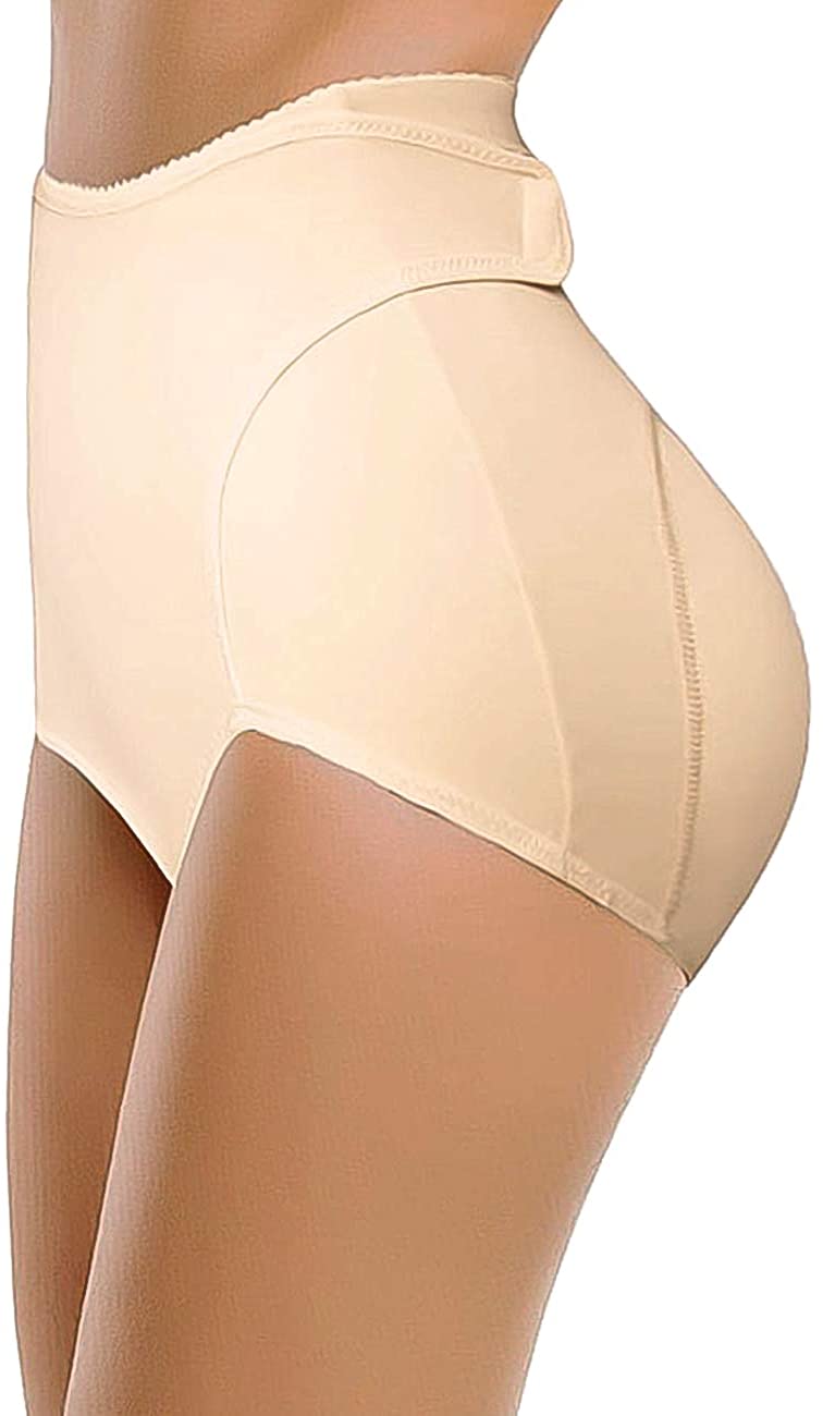 Price:$25.99 RIBIKA Womens Padded Butt Lifter Panties Shorts Shapewear Tummy Control Hip Enhancer Slimming Underwear at Amazon Women’s Clothing store