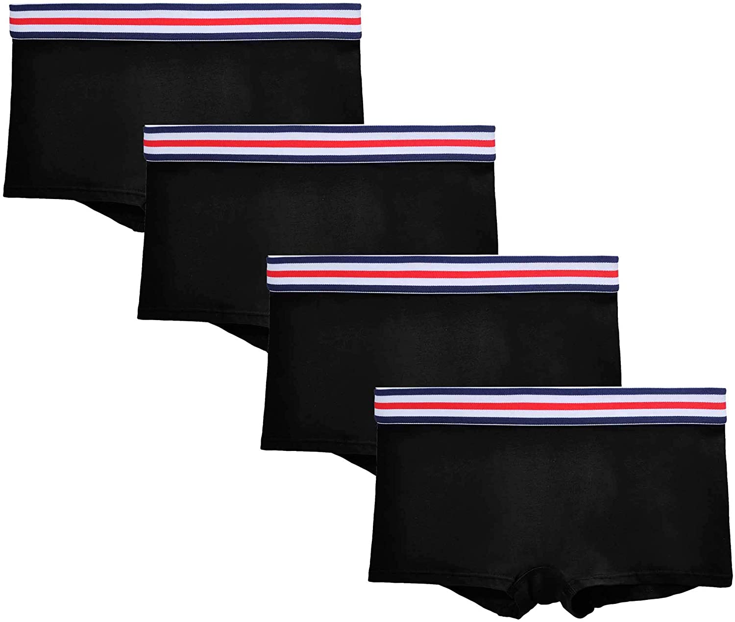 Price:$19.99 ZLYC Women Cotton Boyshorts Comfort Breathable Panties Stretch Underwear at Amazon Women’s Clothing store