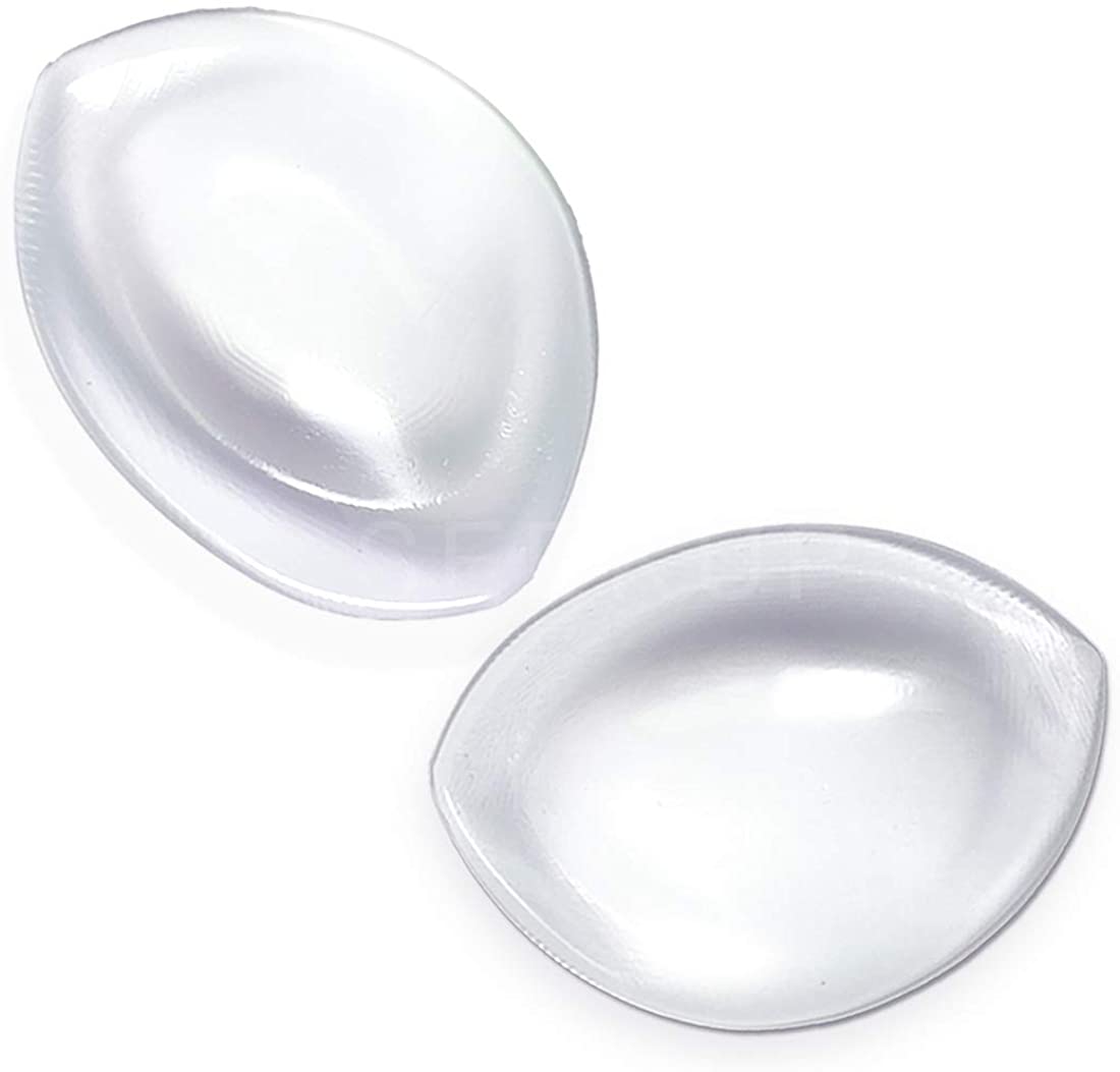Price:$13.95 Women Silicone Bra Pads Inserts Breast Enhancer Swimsuits Enhancement Bust Push up Pads for A Cup, Transparent M at Amazon Women’s Clothing store