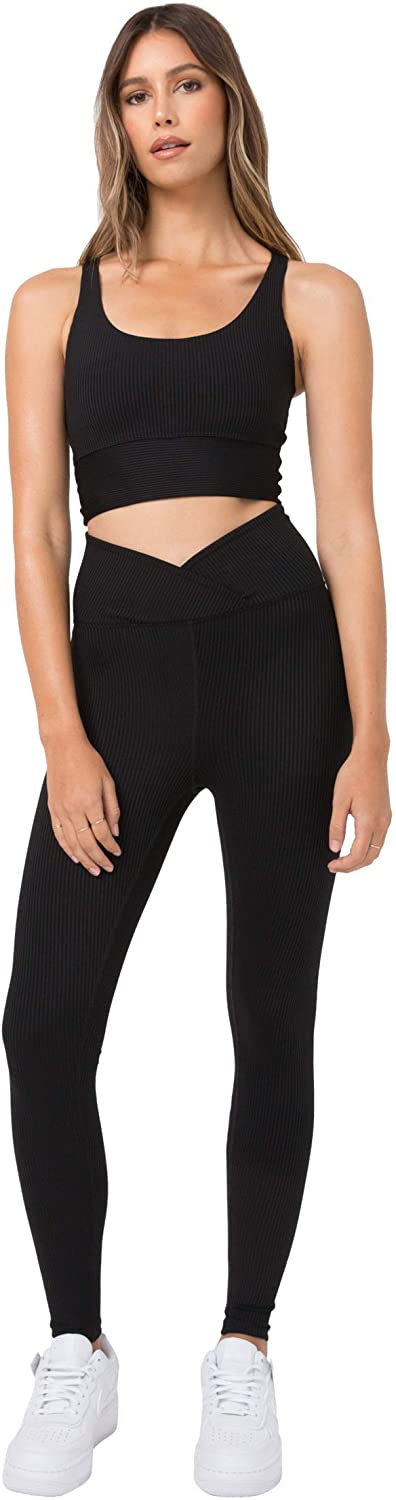 Price:$70.00    YEAR OF OURS Rib Gym Bra  Clothing