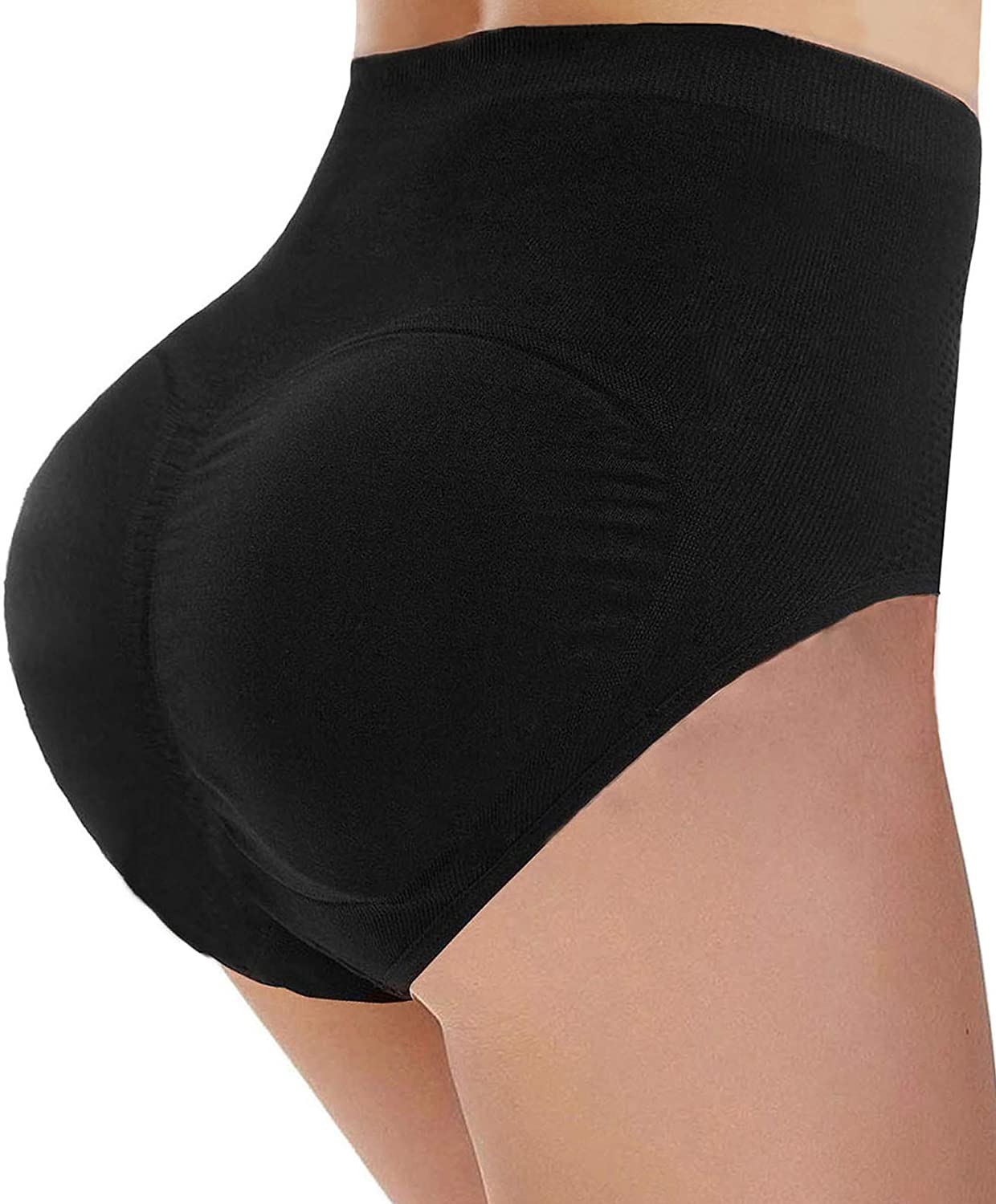 Price:$12.99 CeesyJuly Womens Shapewear Butt Lifter Padded Control Panties Body Shaper Brief at Amazon Women’s Clothing store