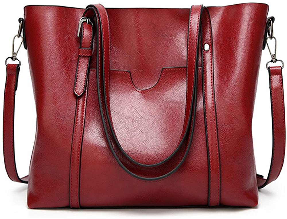Price:$22.39    QANPE Women Top Handle Satchel Handbags Shoulder Bag Tote Purse  Clothing