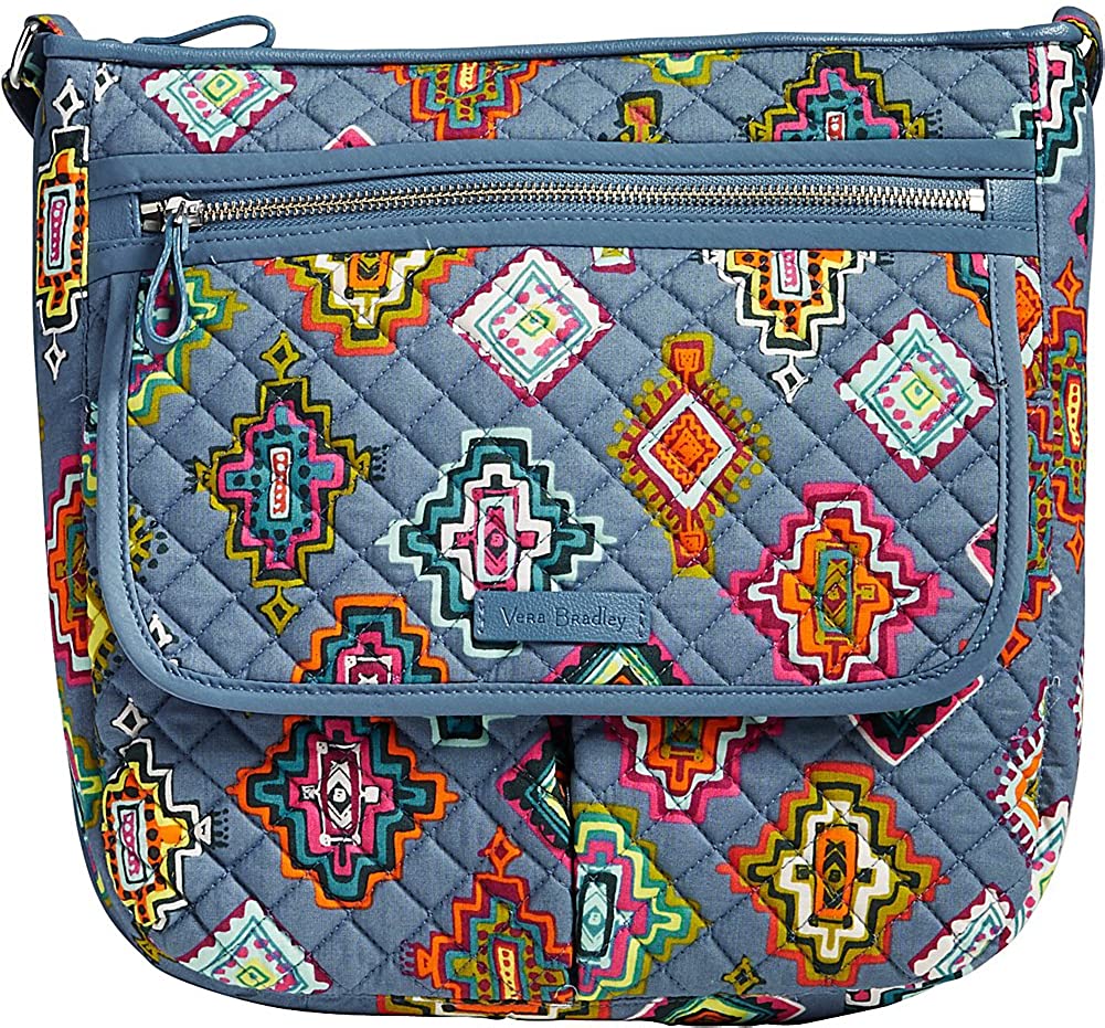 Price:$69.99 Vera Bradley Women's Iconic Mailbag Painted Medallions One Size  Handbags   
