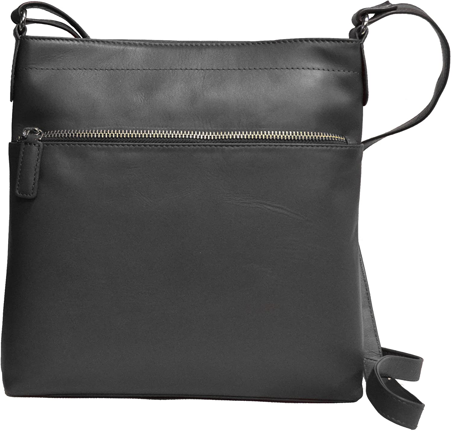 Price:$74.99    Visconti 19788 Michelle Womens Leather Shoulder Bag/Handbag/Pocketbook (Black)  Clothing