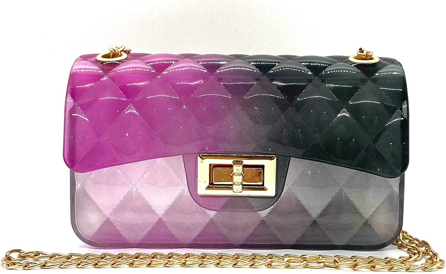 Price:$20.98 Crossbody Bag for Women, Ladies Shoulder Bag, Fashionable Purses for Women, Jelly Purse, Black Crossbody Bag  Handbags   
