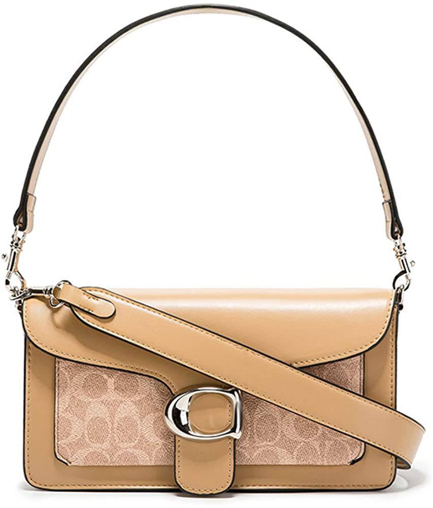 Price:$29.90    Women Crossbody Bag Fashion Elegant Leather Handbag Clutch with 2 Shoulder Straps (Light tan&floral printed)  Clothing