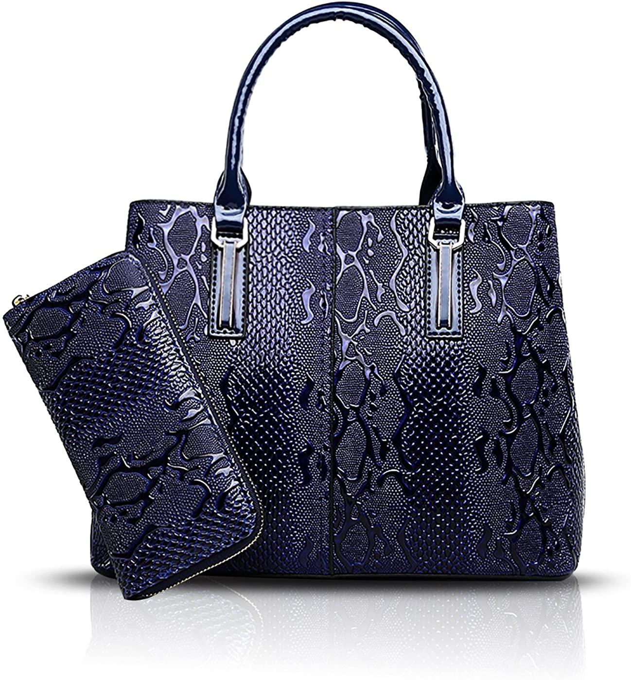 Price:$35.99    Tisdaini crossbody bags for women Women's Handbags Fashion PU crocodile business Crossbody Top-Handle Shoulder Bags  Clothing