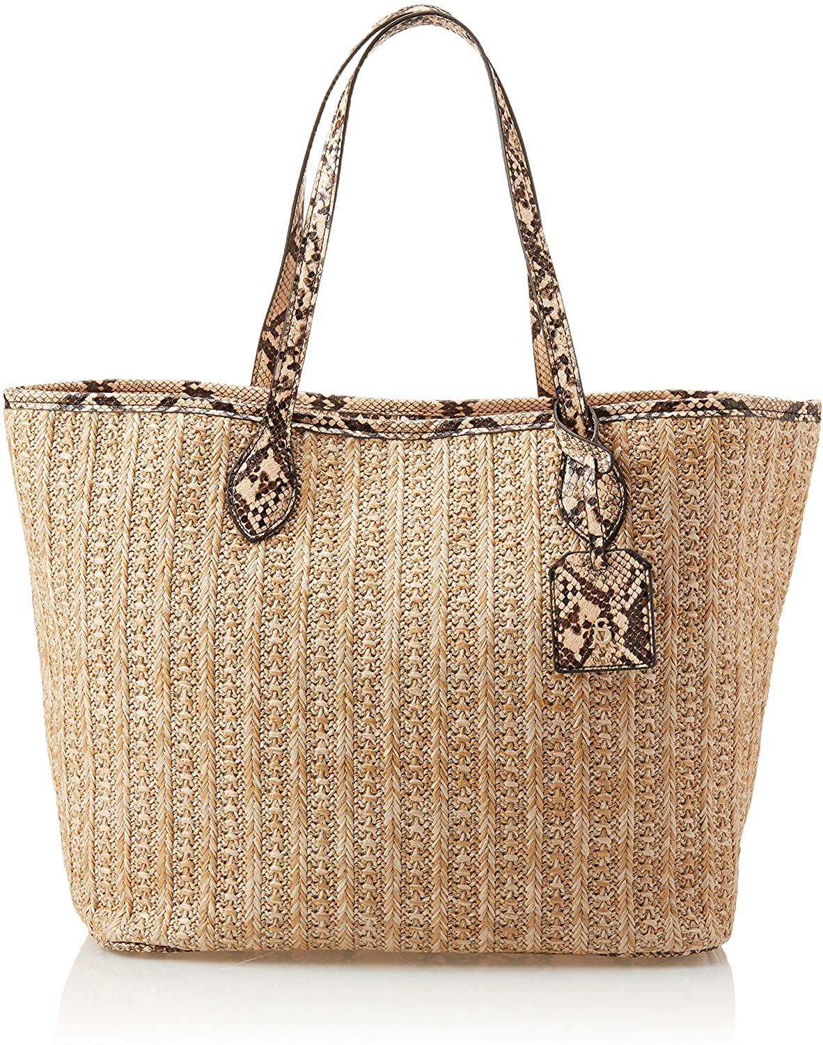 Price:$87.71    Steve Madden Straw Tote Bag, Tan  Clothing
