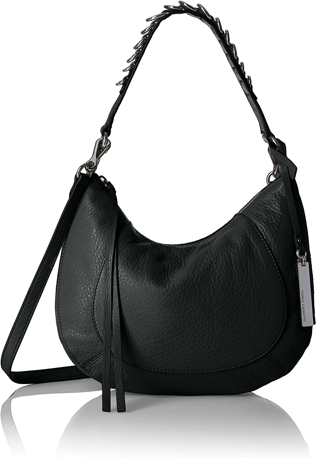 Price:$115.11    Vince Camuto Cayle Small Hobo, nero  Clothing