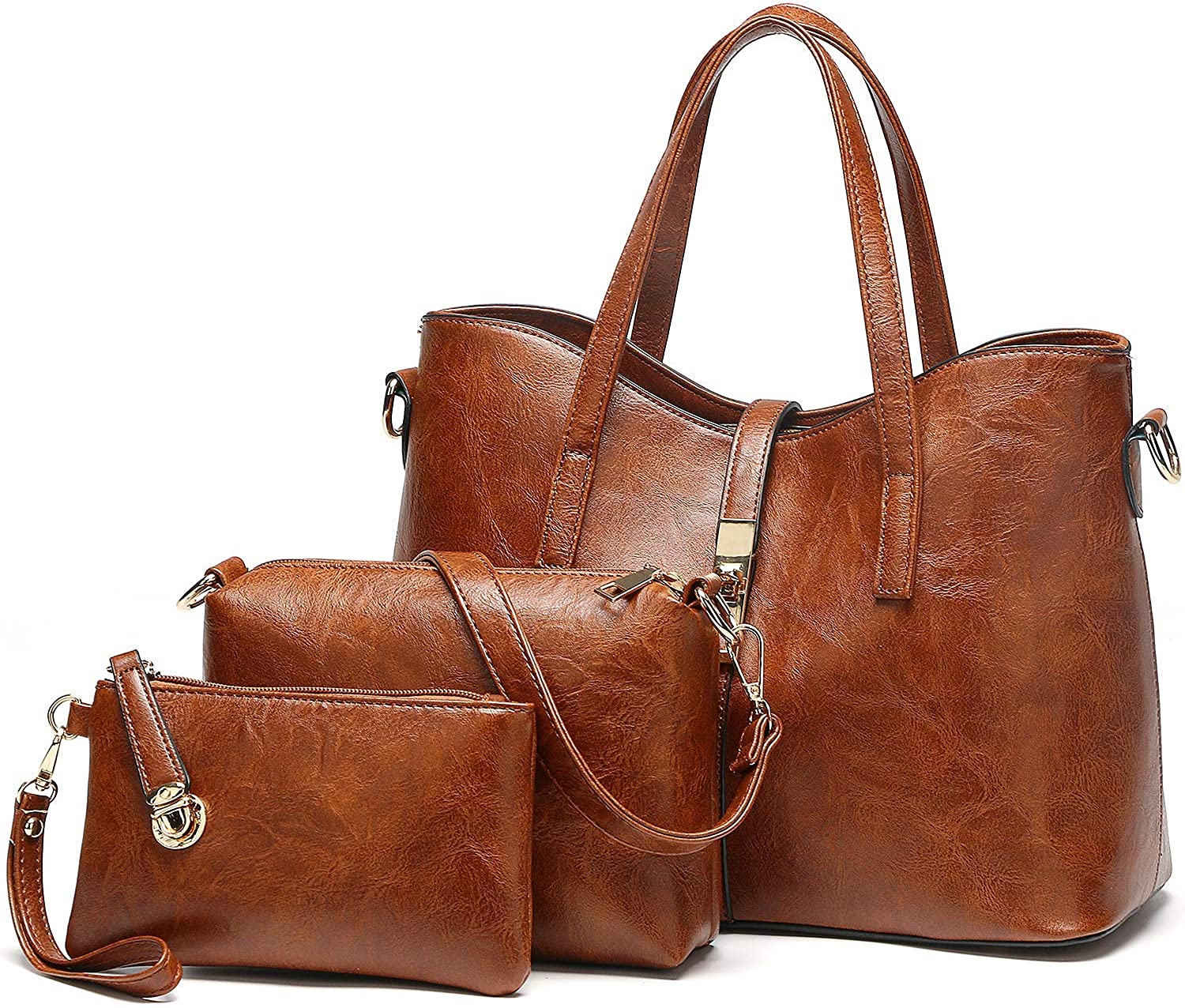 Price:$26.99    SYKT Purses and Handbags for Womens Satchel Shoulder Tote Bags Wallets  Clothing