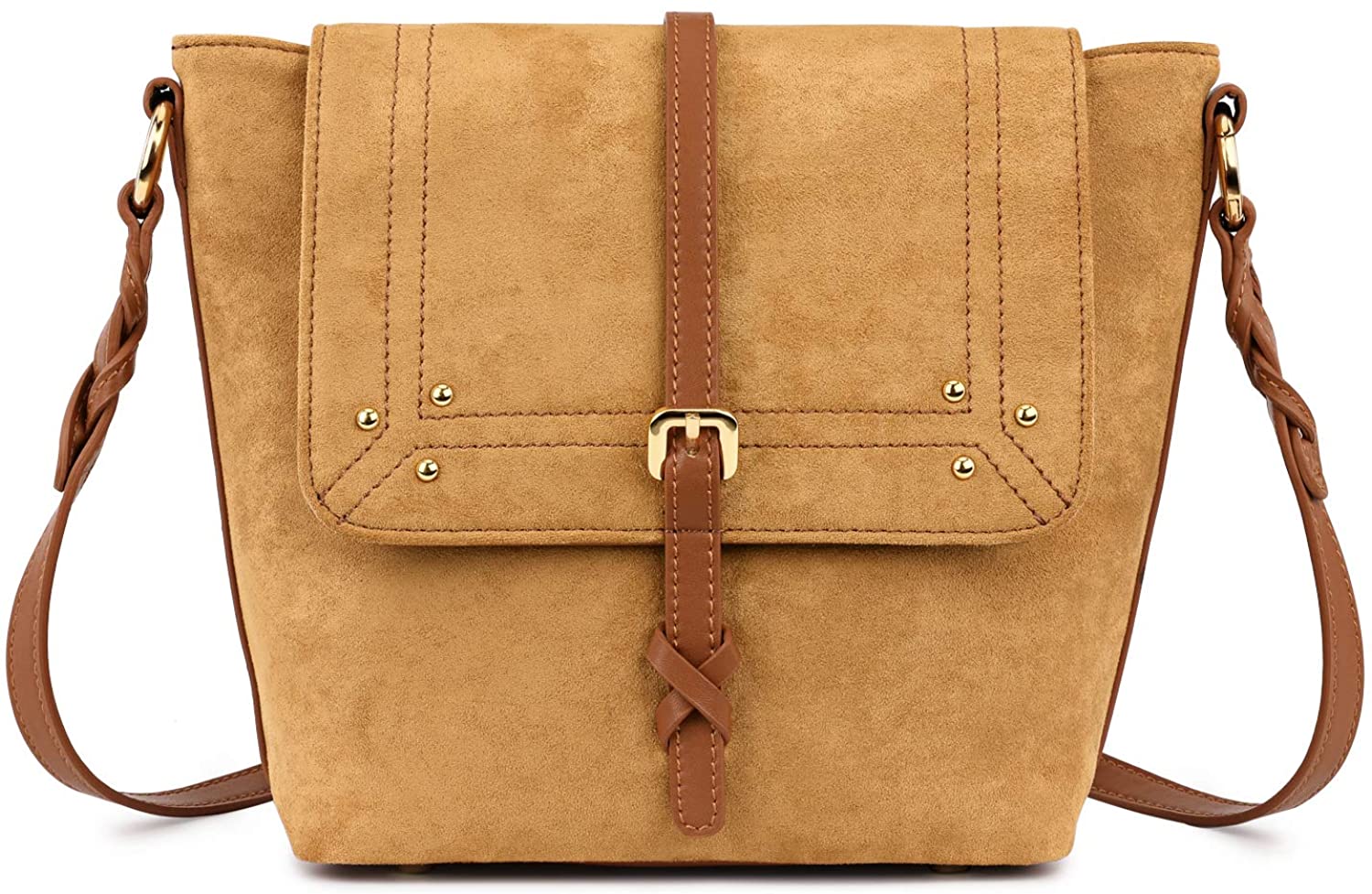 Price:$41.99    Kattee Crossbody Satchel Bags for Women Leather Small Shoulder Bag Purse Handbags  Clothing