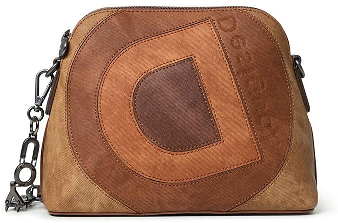 Price:$39.00 Desigual Empire Deia Across Body Bag, Brown  Handbags   