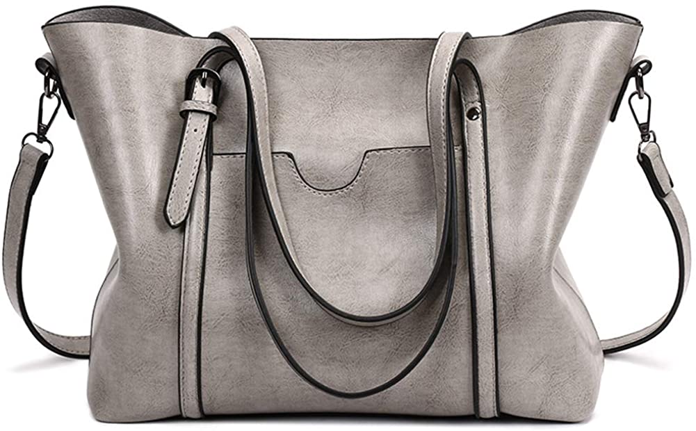 Price:$39.98    Women Fashion Top Handle Satchel Handbags Shoulder Bag Tote Purse Crossbody Bag Handbag Women's Tote Bag Genuine Leather Purse Shoulder Bag  Clothing