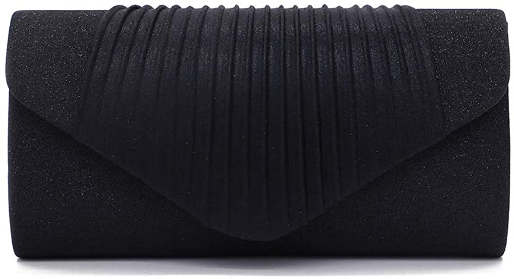 Price:$9.99 Clutch Purses For Women Evening Bags Sparkling Shoulder Envelope Party Cross Body Handbags  Handbags   