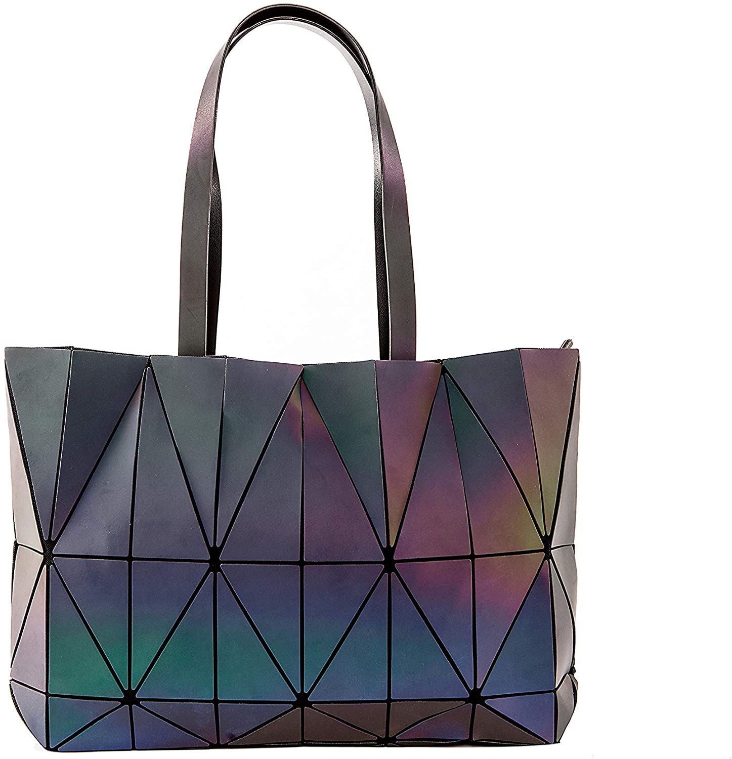 Price:$23.99    KAISIBO Unique Design Geometric Lattice Handbag Totes Purses bag for women  Clothing