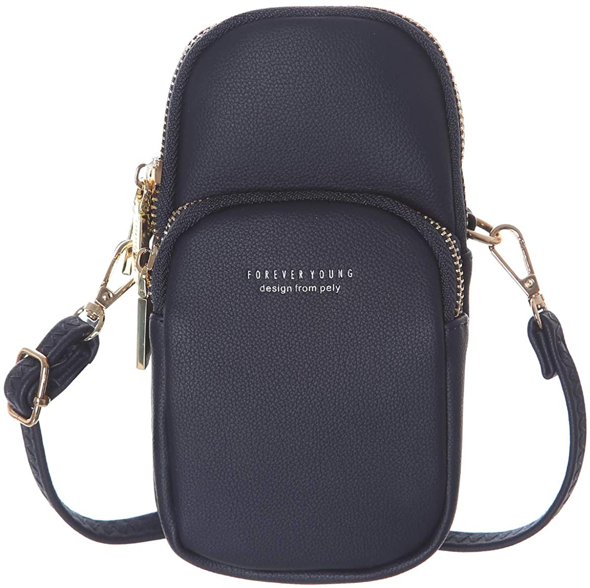 Price:$11.99 Mini Cell Phone Purses Pouch Wallet Haytijoe Small Crossbody Shoulder Bags For Women Girls (AA-Dark Blue(New))  Handbags   